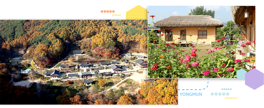 용문면 전경