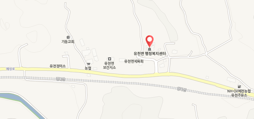 36840 경북 예천군 유천면 예성로 699-8(가리 296-2) 를 표시한 지도