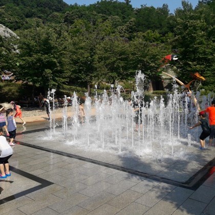 바닥분수