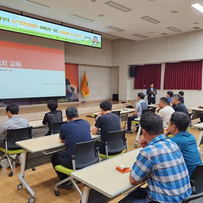 예천군, 환경미화원 안전지킨다... 온열질환 예방·심폐소생술 교육