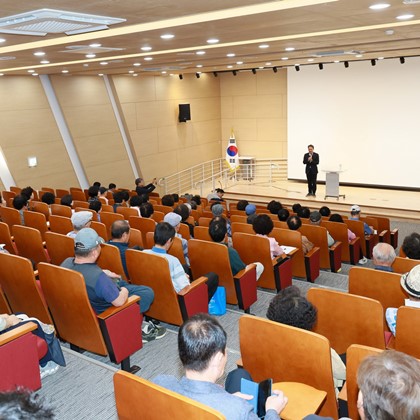 예천군, 호명노인대학 하반기 개강… 안병윤 군수 초청 특강 열려