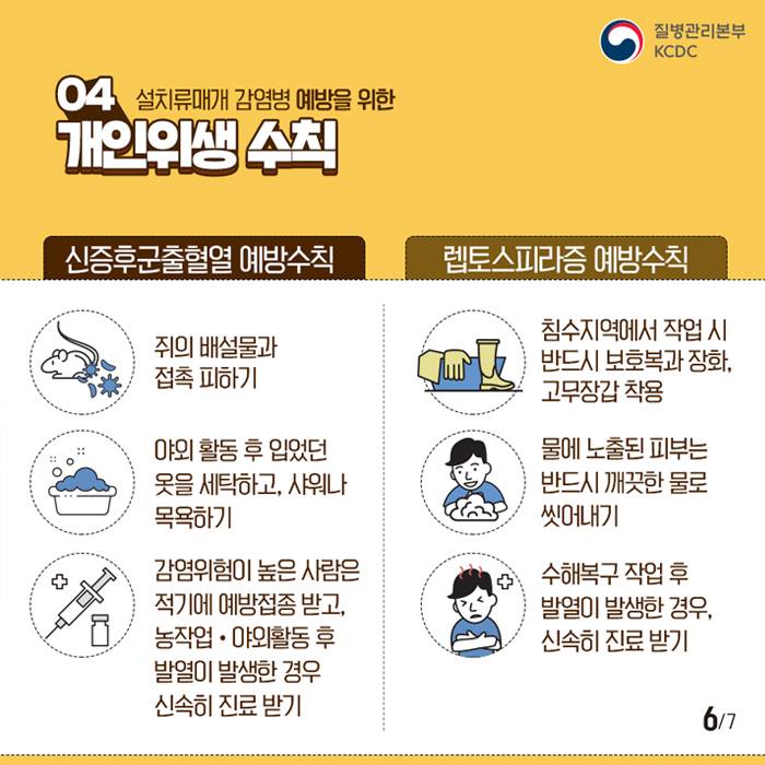 6.설치류매개 감염병 주의안내