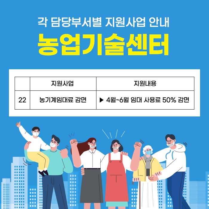 8.예천군 담당부서별 지원사업 안내