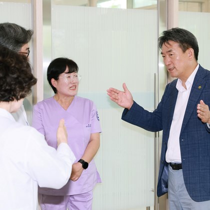 공공산후조리원 개소 전 현장 점검(8월 10일)