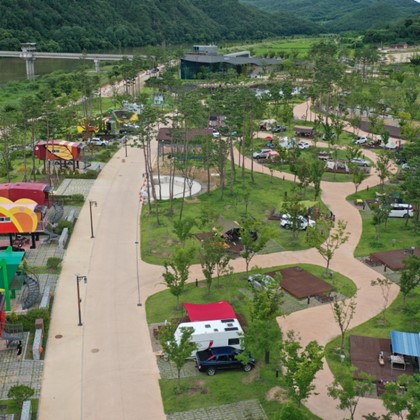 삼강파브르펜션 & 삼강나루 캠핑장 모습